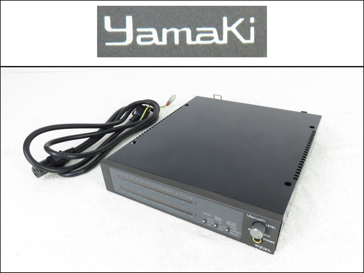 ■④■YAMAKI/ヤマキ■デジタルオーディオレベルメーター■YBM-D101H■現状■の画像1