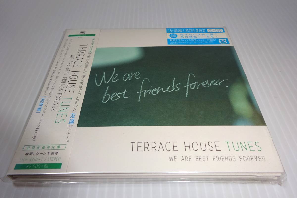 新品★TERRACE HOUSE TUNES★We are best friends forever(初回限定盤)(友情編)★七尾旅人★住岡梨奈★Dido★未開封★2枚同梱180円_画像1