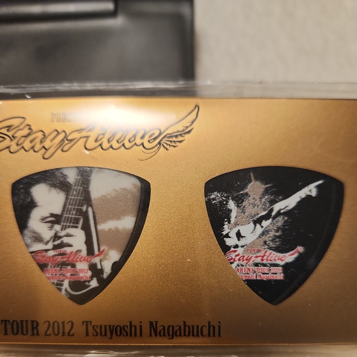 長渕剛 アリーナツアー2012 オフィシャルグッズ ギター ピック 3枚セットの画像4
