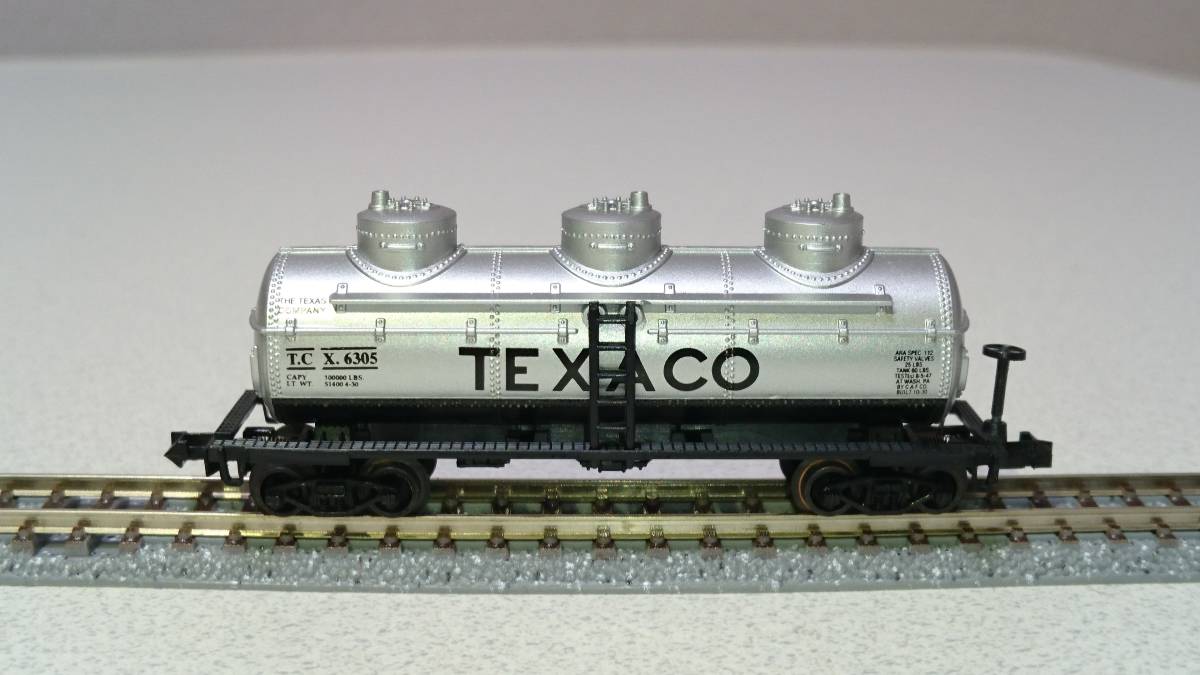 遊勝工房 Ｎゲージ マイクロエース A-7900 FREIGHT CAR SETより テキサコばらし品 中古ジャンク品 ゆうパケット360円発送同梱可能_画像4