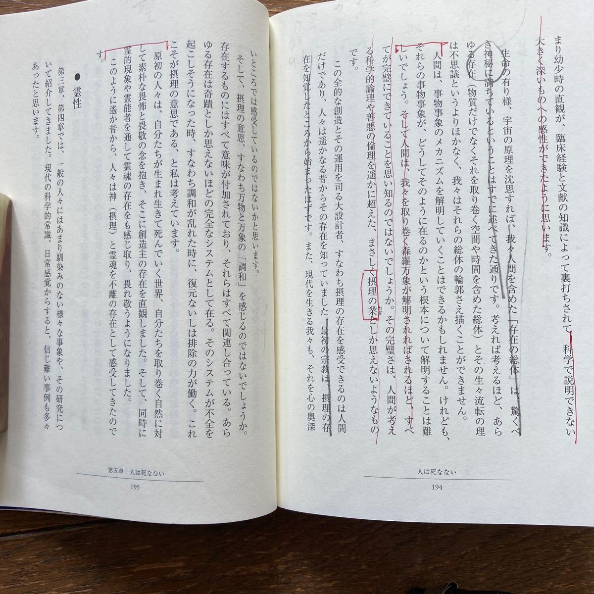 【人は死なない ー ある臨床医による摂理と霊性をめぐる思索 ー／矢作直樹】2011年バジリコ㈱_画像8