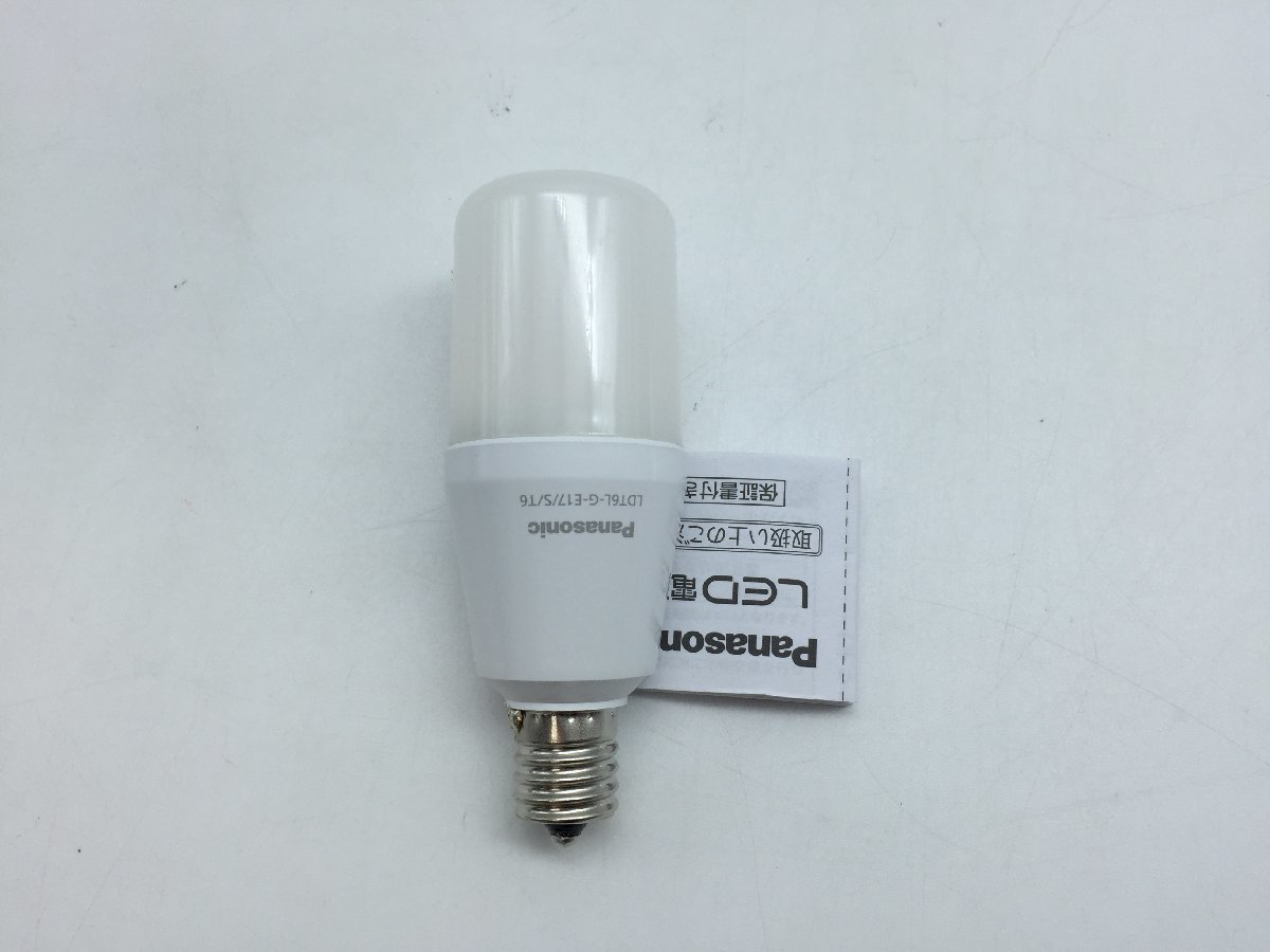 (箱に傷汚れ有り) 限定10個まで LED電球・蛍光灯・電球色 LDT6L-G-E17/S/T6 Panasonic ※価格は1個単位です_画像2