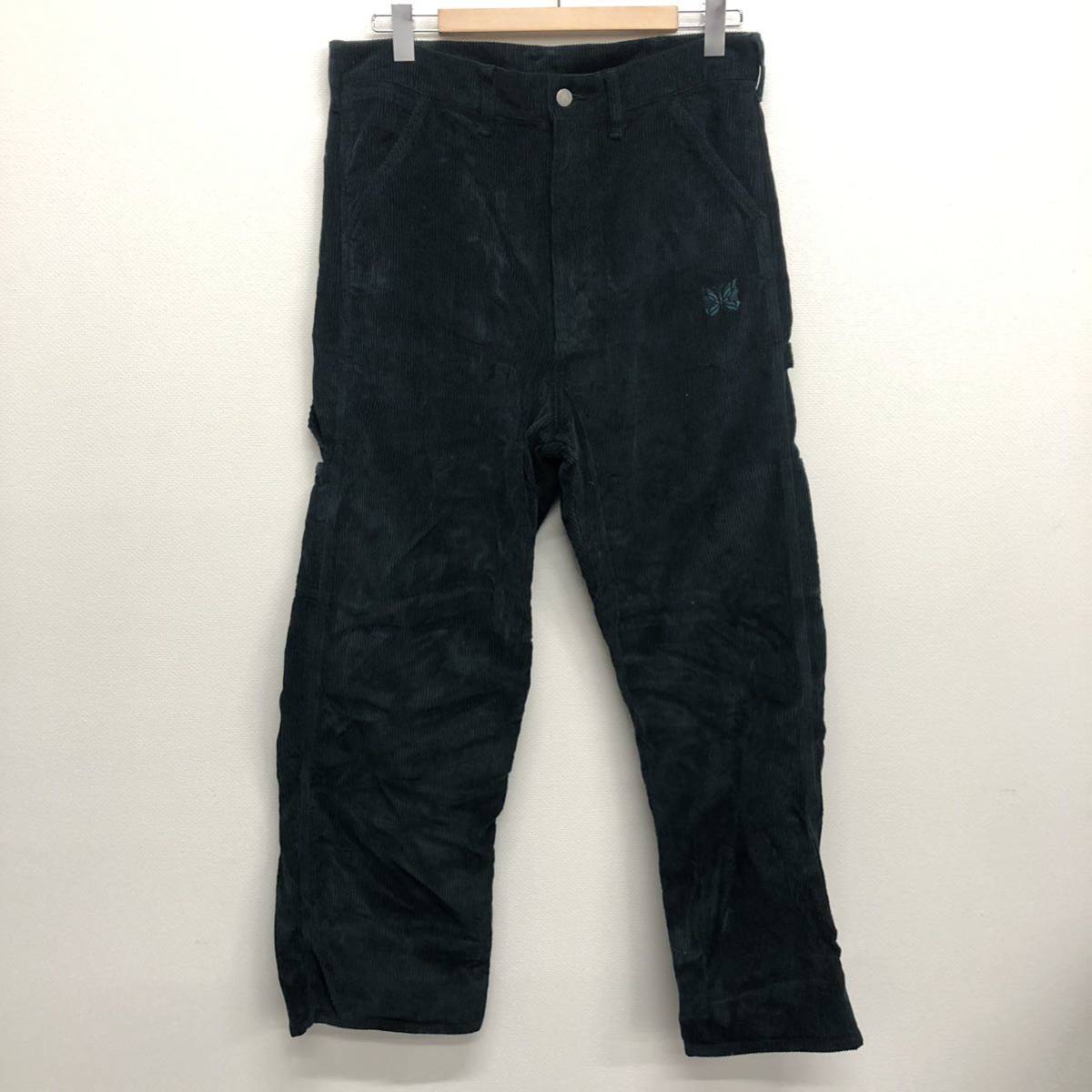 【Needles×SMITH】ニードルス×スミス★ペインターパンツ コーデュロイ PAINTER PANT - 8W CORDUROY サイズM LQ326 グリーン 02