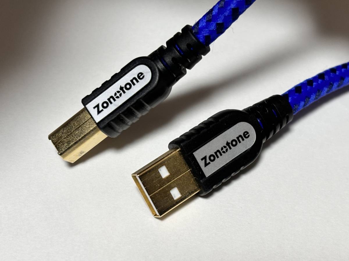 ZONOTONE 0.6m USB-2.0 A-Bケーブル Grandio GRANDIOUSB2006AB ゾノトーン　箱付き ※箱なし発送でネコポスOK_画像2