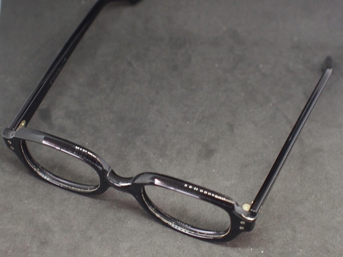 未使用 ヴィンテージ STYL-RITE OPTICS SRO TANIA セルロイド メガネフレーム 42-20 レンズ幅 38mm 鼻幅 12mm 幅120mm 弦140mm No.271