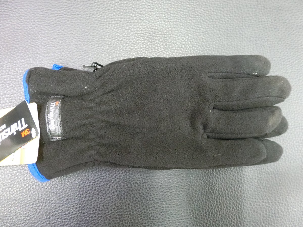 訳アリ 未使用 紳士用 Warm glove ダブルフリース シンサレートグローブ シンサレート Thinsulate メンズ 管理No.40547_画像4