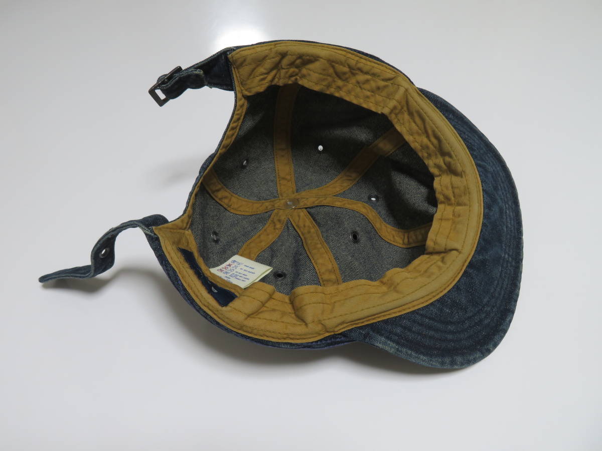 【送料無料】日本製 overrideオーバーライド SIZE57㎝～59㎝ お洒落なデニムデザイン メンズ レディース スポーツキャップ ハット 帽子 1個