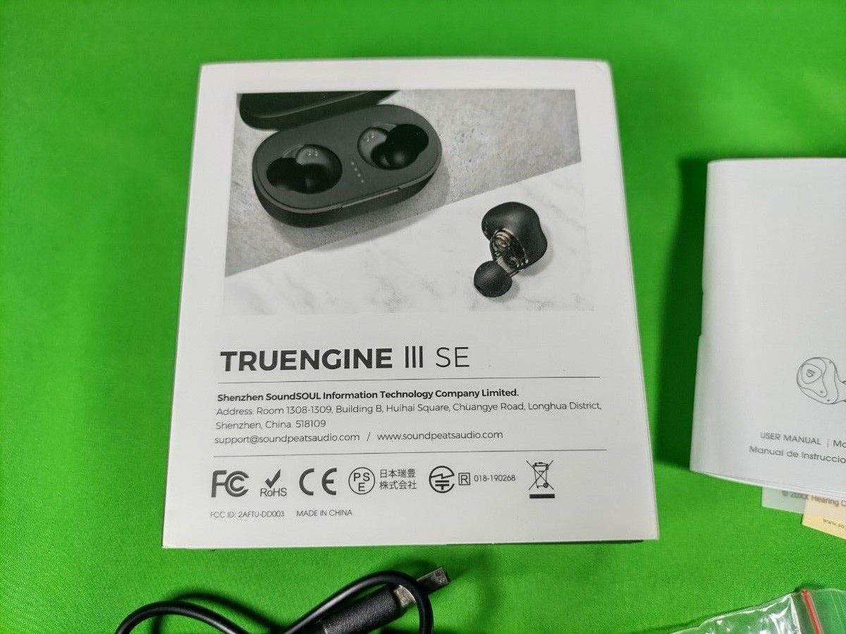 SOUNDPEATS Truengine 3SE サウンドピーツ ワイヤレスイヤホン【中古】