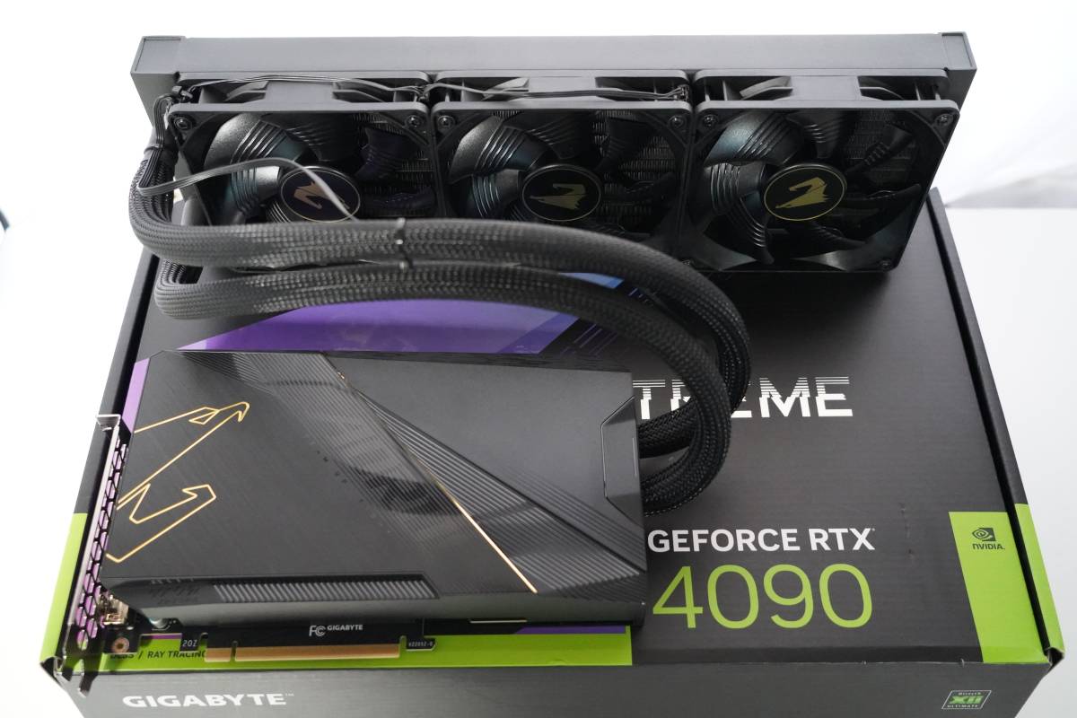 GIGABYTE AORUS GeForce RTX 4090 XTREME WATERFORCE 24G GV GIGABYTE AORUS GeForce RTX 4090 XTREME WATERFORCE 24G GV