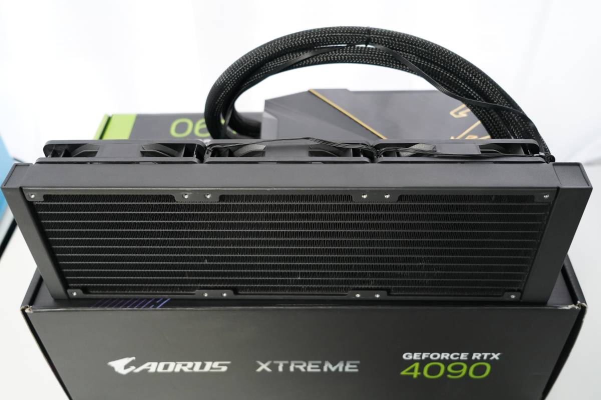 GIGABYTE AORUS GeForce RTX 4090 XTREME WATERFORCE 24G GV GIGABYTE AORUS GeForce RTX 4090 XTREME WATERFORCE 24G GV