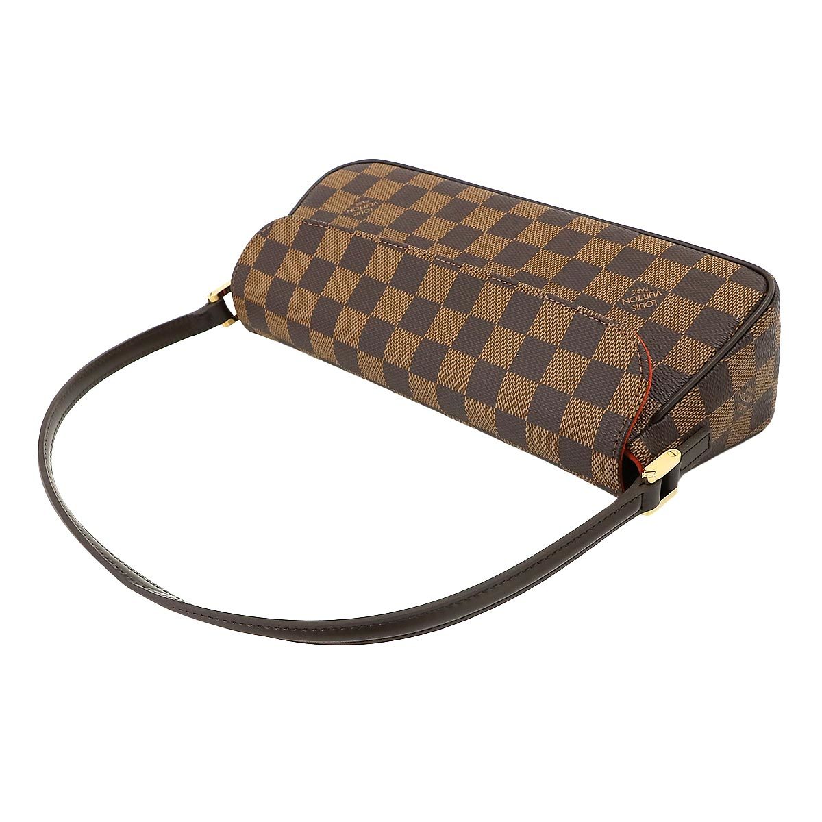 未使用 展示品 ルイ ヴィトン LOUIS VUITTON ダミエ レコレーター ショルダー バッグ エベヌ N51299 ブラウン ゴールド 金具 90223109_画像5