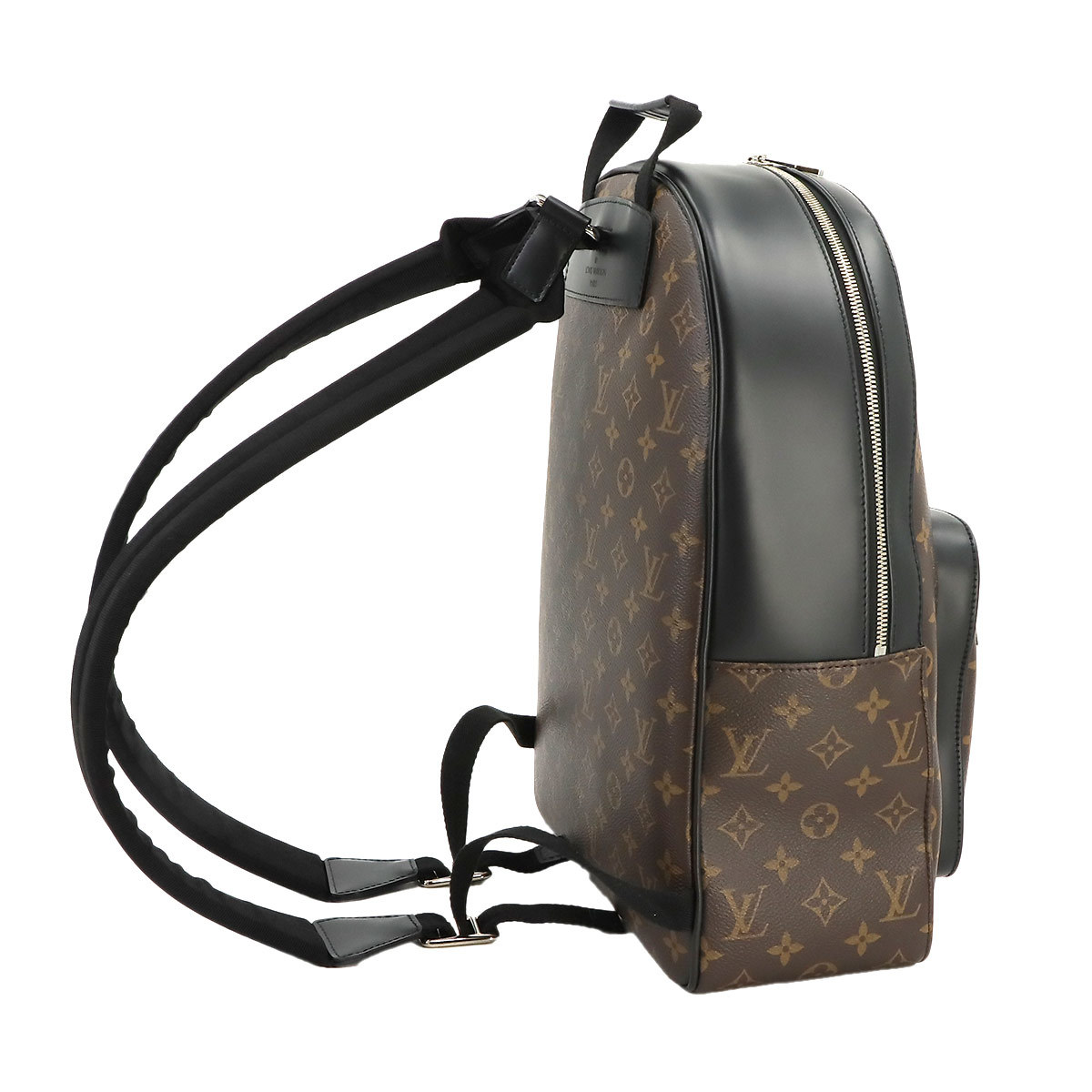 未使用 展示品 ルイ ヴィトン LOUIS VUITTON モノグラム マカサー ジョッシュ バックパック リュックサック ブラウン M41530 90222955_画像3