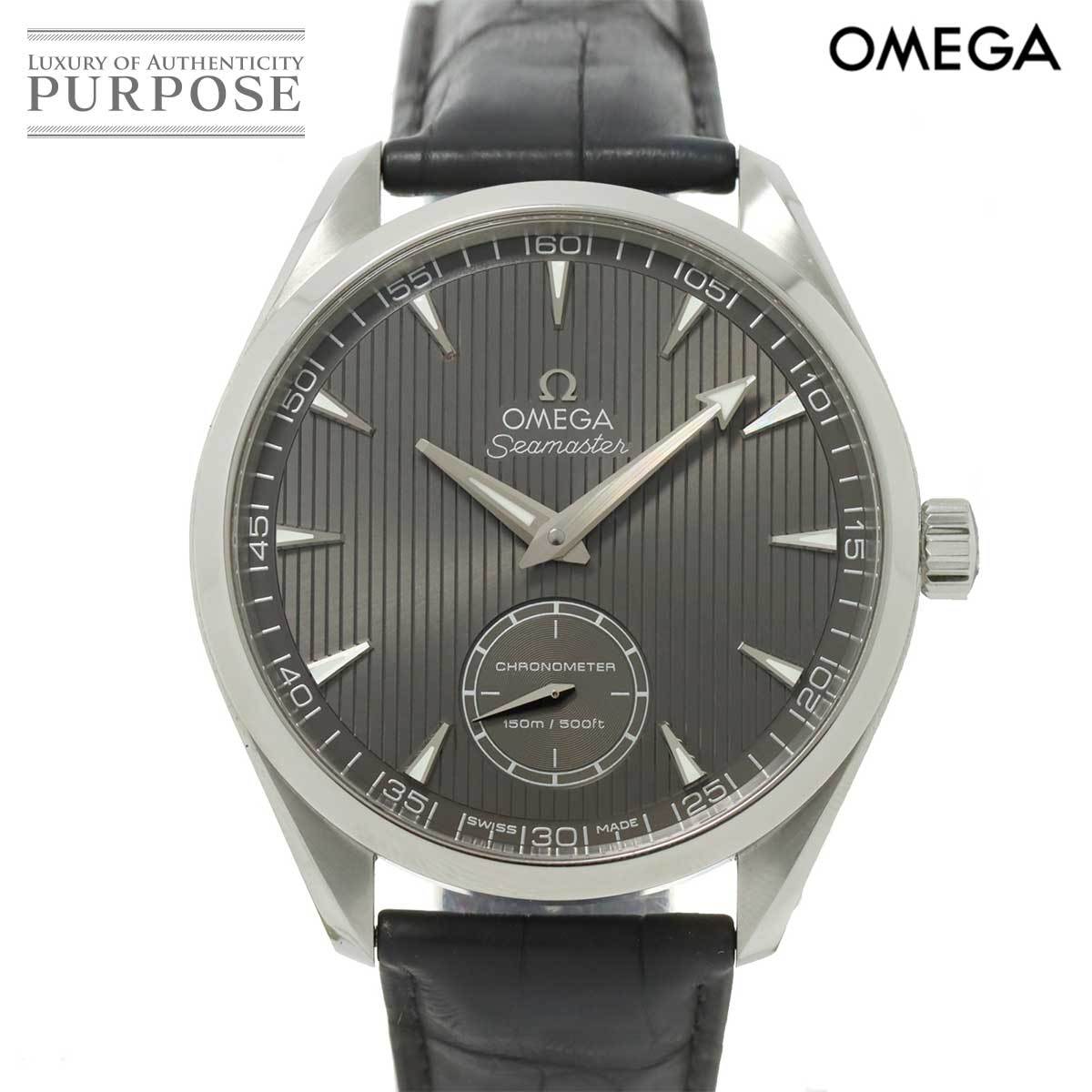 オメガ OMEGA シーマスター アクアテラXXL 231 13 49 10 06 001 メンズ 腕時計 デイト 裏スケルトン 手巻き Seamaster 90226407