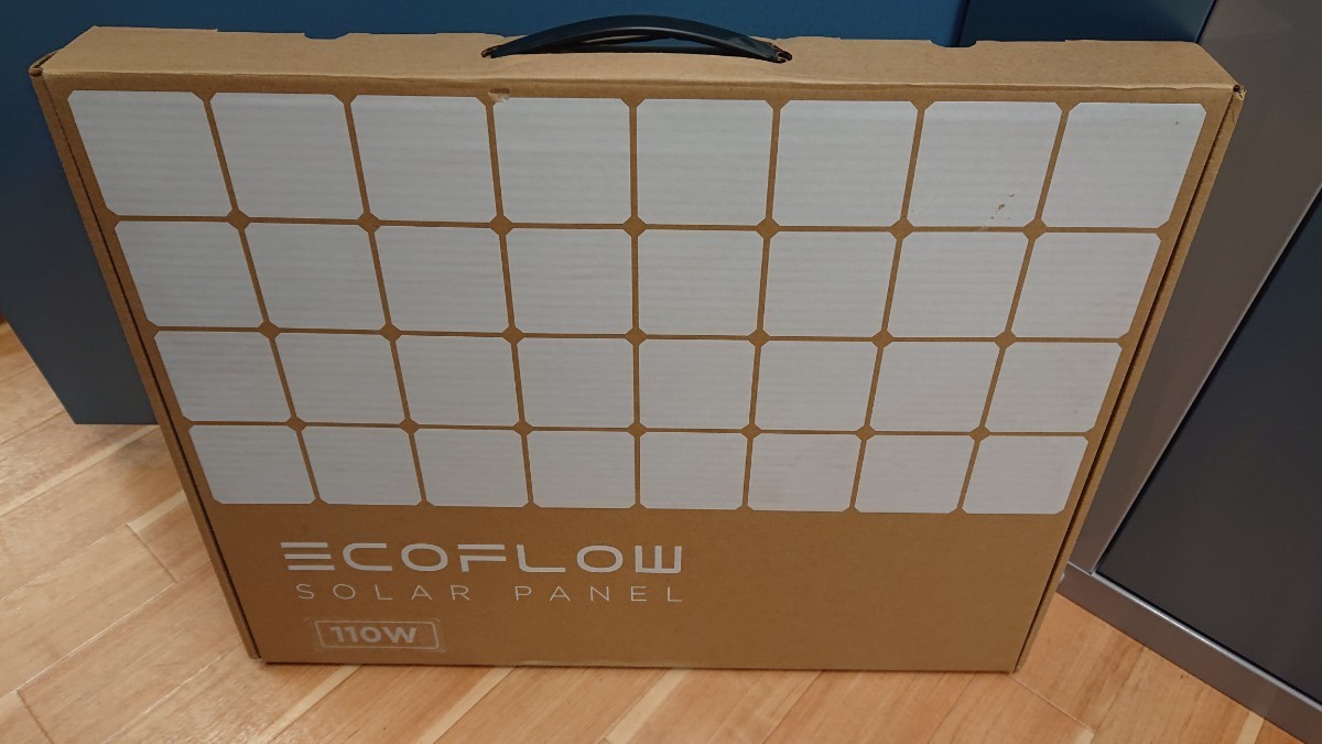 【中古保管品】EcoFlow ソーラーパネル 110W_画像1