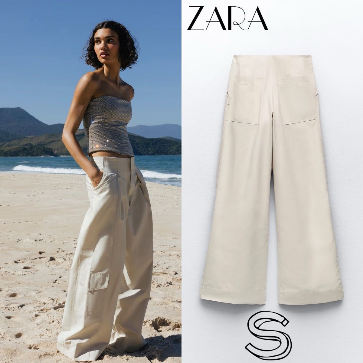 ZARA FULL LENGTH プリーツ パンツ 新品タグ付き|Yahoo!フリマ ZARA FULL LENGTH プリーツ パンツ 新品タグ付き|Yahoo!フリマ