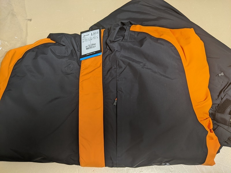 55%off ダイワ DW-3223 XL レインマックス サイドオープンウィンタースーツ オレンジ 防寒の画像5