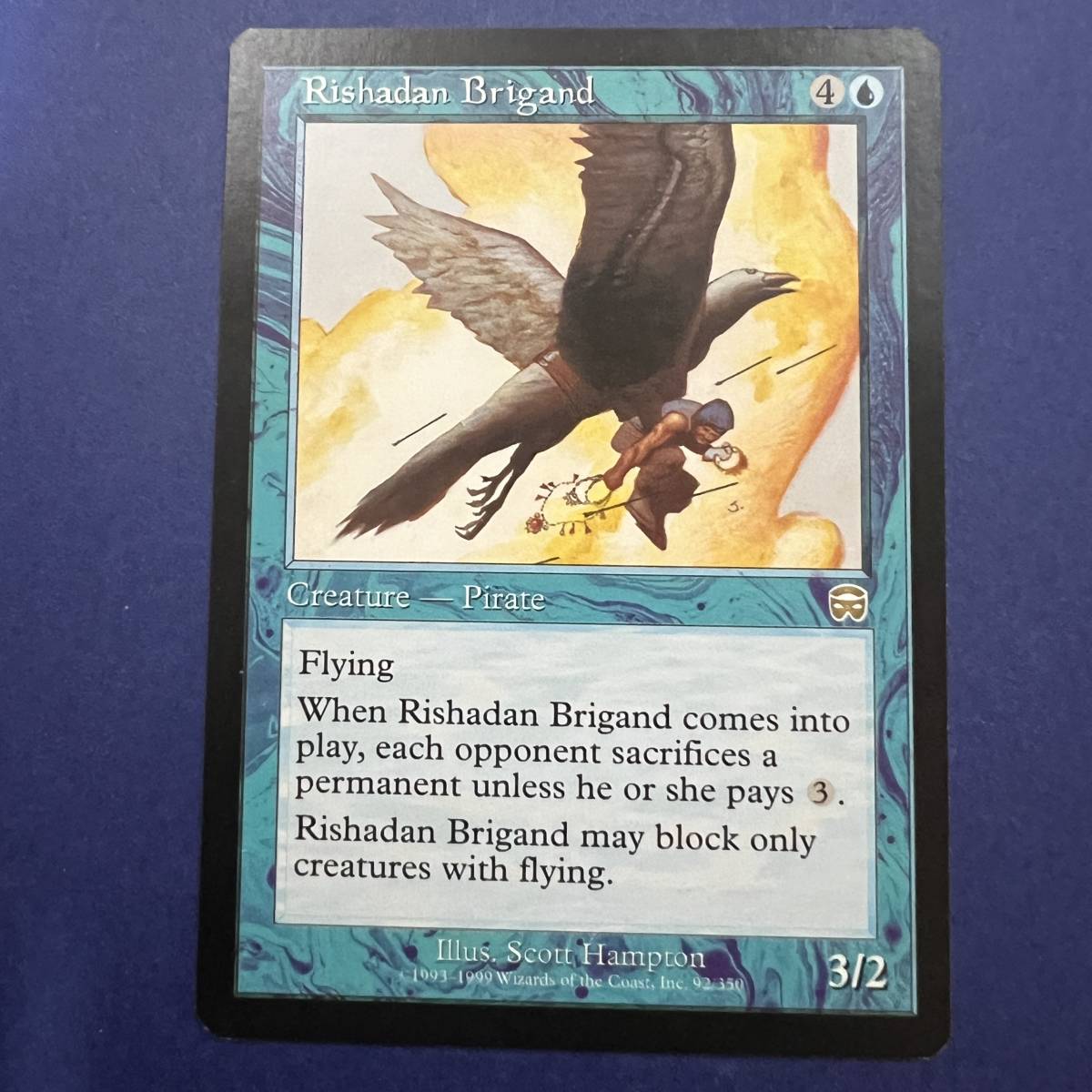 MTG/リシャーダの盗賊/Rishadan Brigand/英語/1枚_画像1