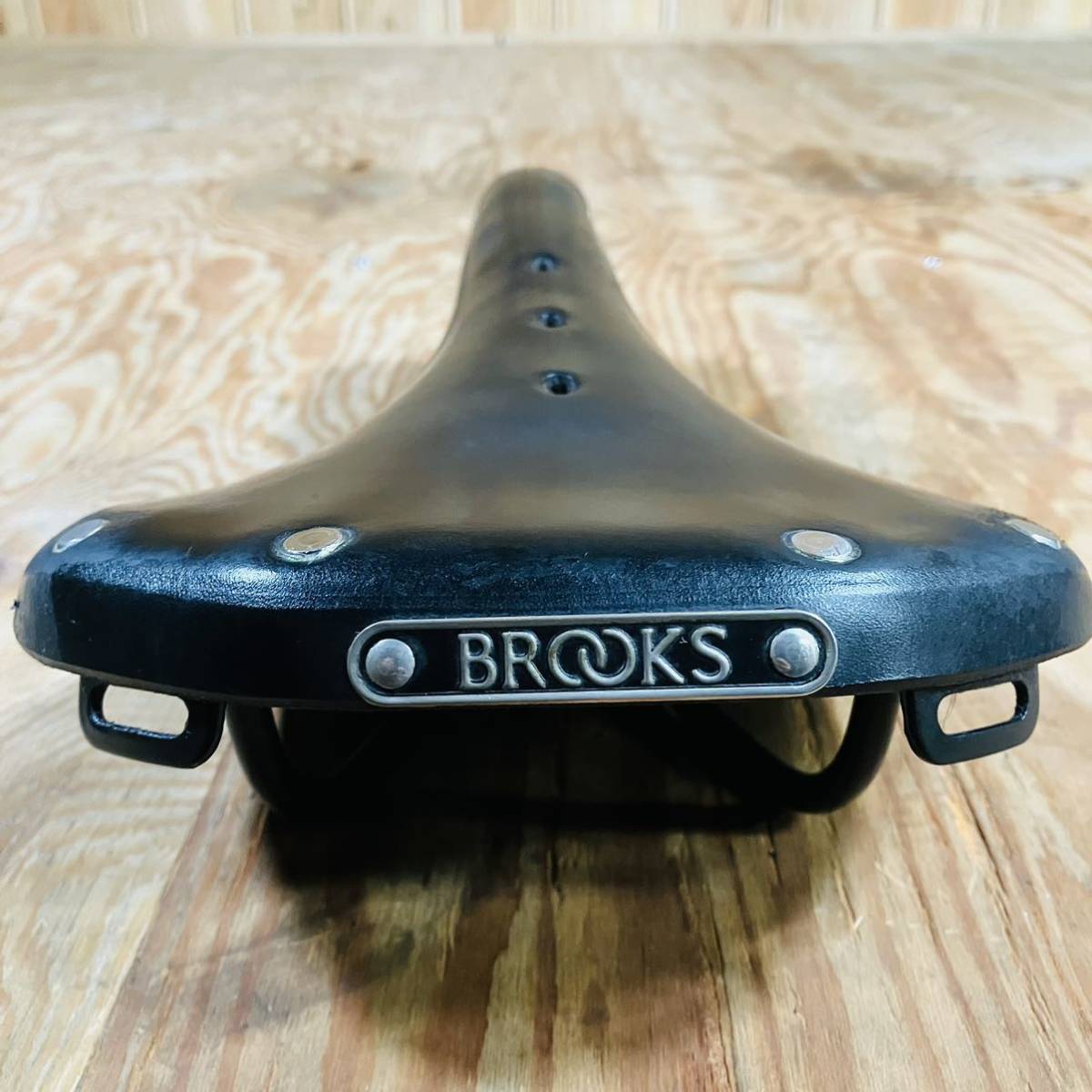 ●BROOKS B17 レザー 革サドル ブラック 黒 ブルックス_画像5