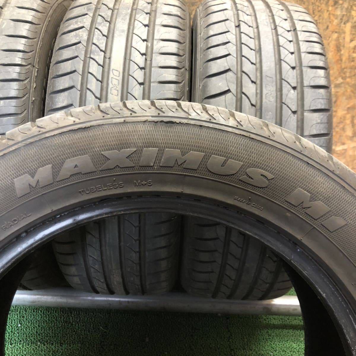 MAXTREK　MAXIMUS　M1　225/55R17　101V　極上バリ山4本価格　B-160　福岡　★引き取り大歓迎★21年製★即決サービス品★早い者勝ち★_画像10