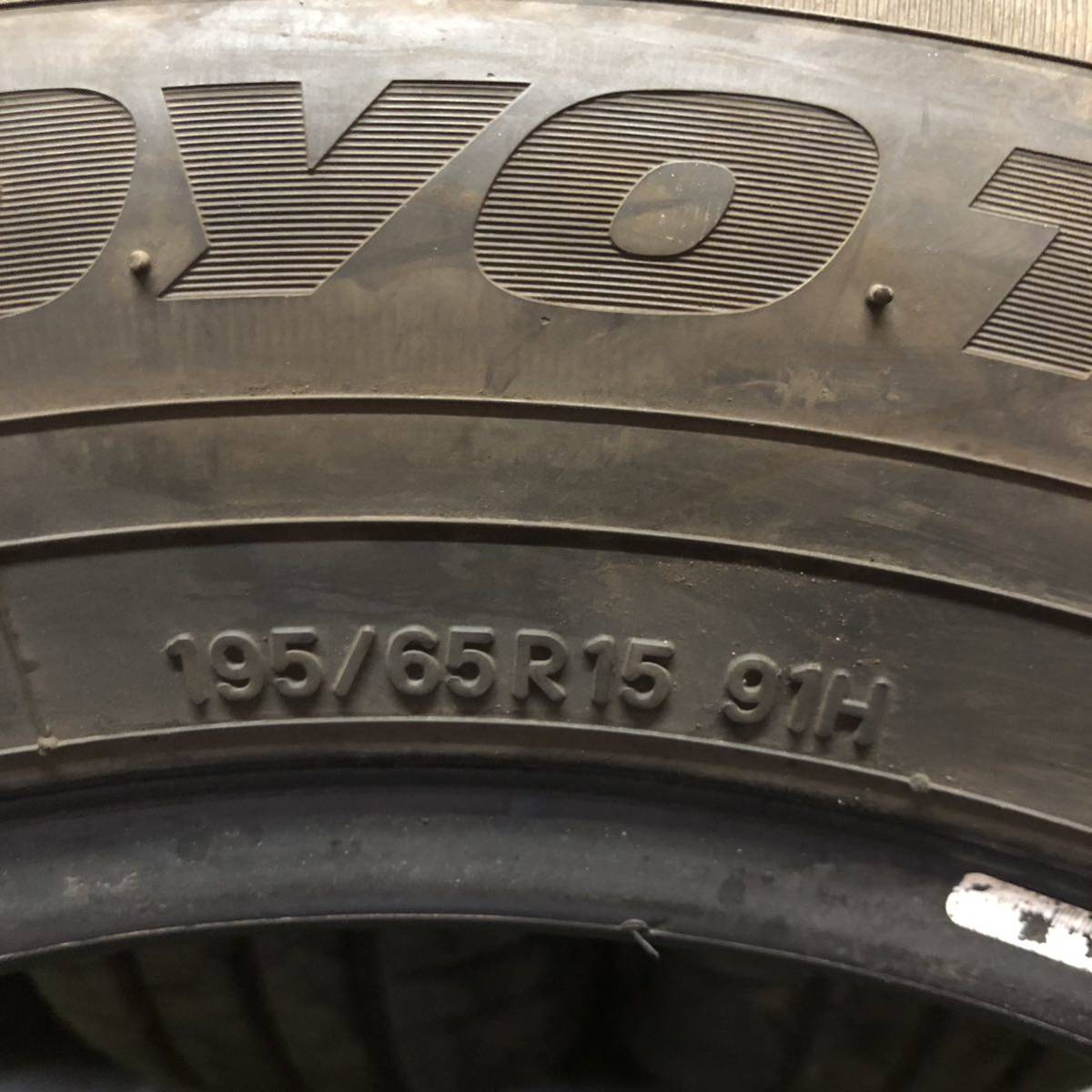 TOYO　TIRES　TRANPATH　MP7　195/65R15　91H　極上バリ山4本価格　B-266　福岡　★引き取り大歓迎★22年製★即決品★早い者勝ち★_画像9