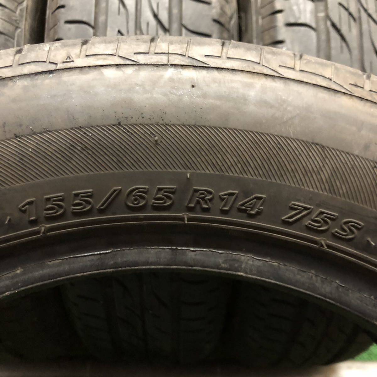 BS　NEXTRY　155/65R14　75S　極上バリ山4本価格　B-289　福岡　★引き取り大歓迎★千円スタート★早い者勝ち★21年製★人気のサイズ★_画像9