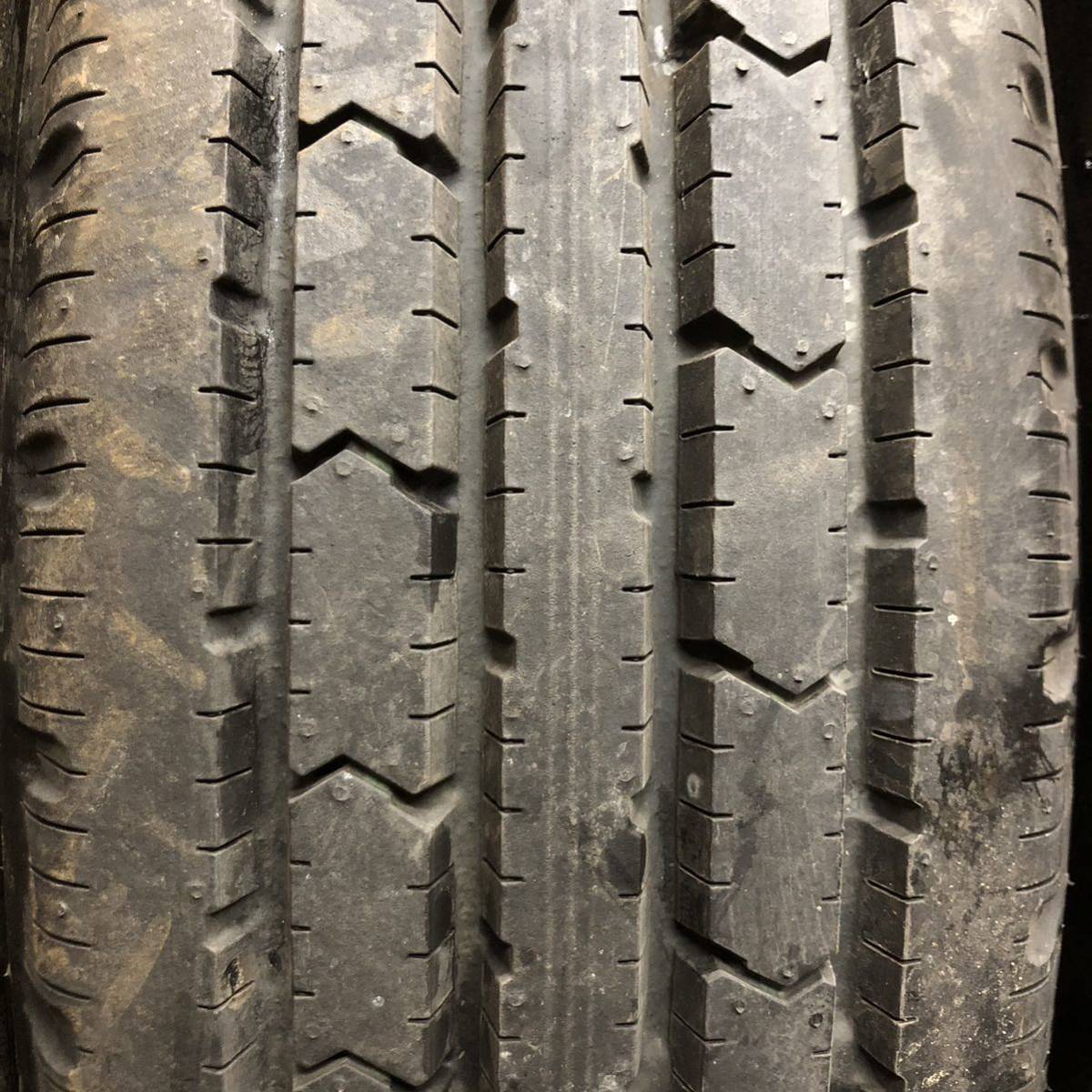 BS　V-STEEL　RIB　R202　215/85R16　120/118L　LT　極上バリ山7本価格　B-325　福岡　★引き取り大歓迎★20年製★99％★早い者勝ち★_画像4