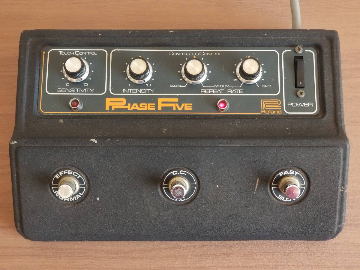 ROLAND PHASE FIVE AP-5 ローランド ビンテージ1970年代アナログフェイザー レア品 Vintage Analog Phaser Rare_画像1