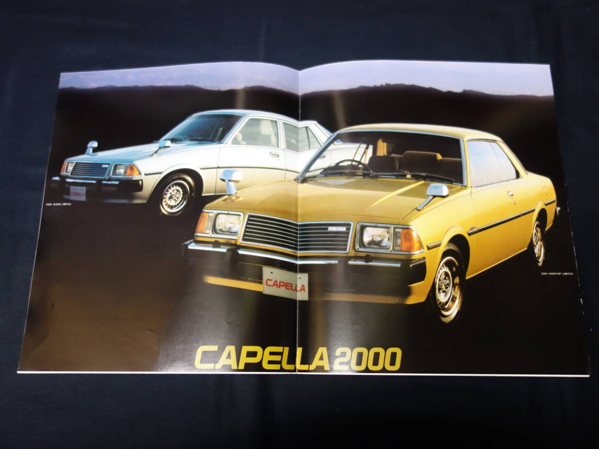 [Y600 prompt decision ] Mazda Capella 2000 sedan / hardtop CB2MS type exclusive use catalog / Showa era 54 year [ at that time thing ]