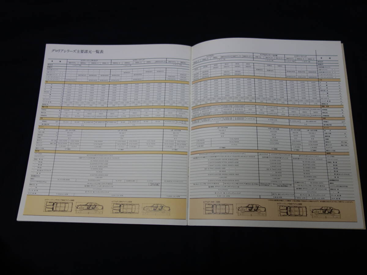 [ Showa era 52 year ] Nissan Gloria 331 type latter term type exclusive use main catalog / ~ minor change [ at that time thing ]