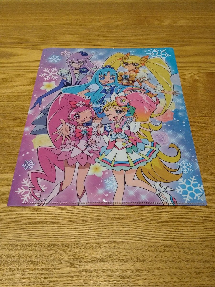 映画トロピカルージュプリキュア　雪のプリンセス奇跡の指輪　A4クリアファイル