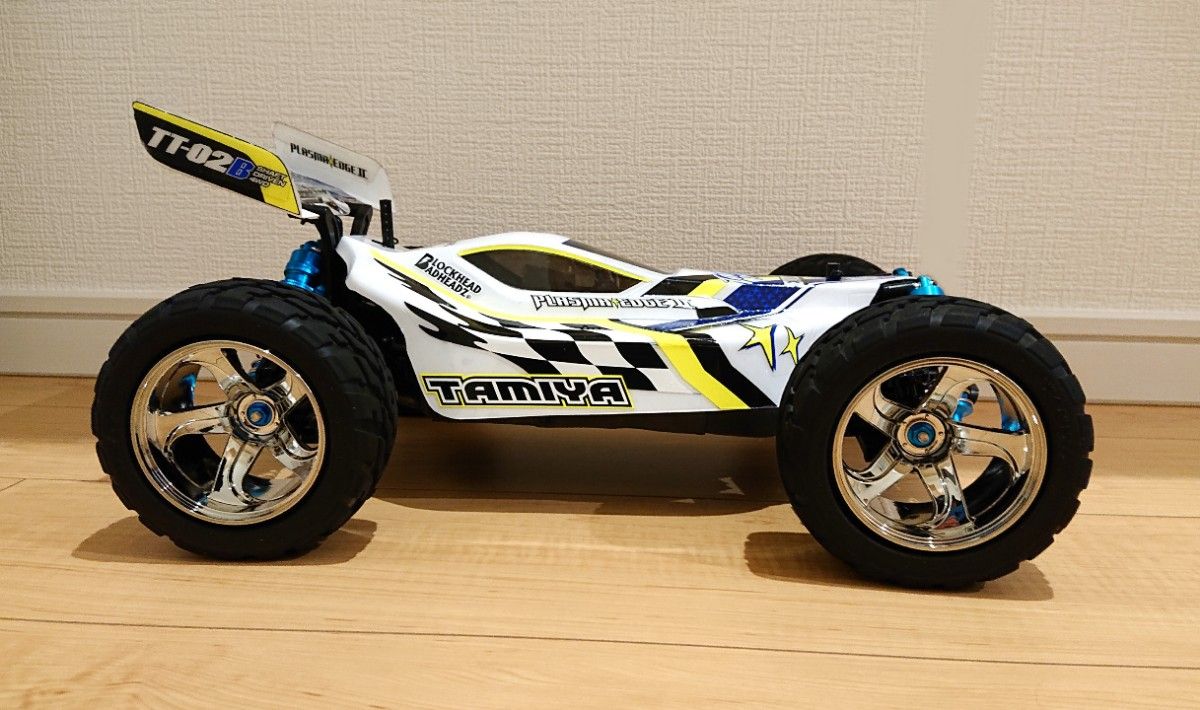 タミヤ RC TT-02B プラズマエッジ2 カスタム 40km/hオーバー タミヤ RC TT-02B プラズマエッジ2 カスタム 40km/hオーバー