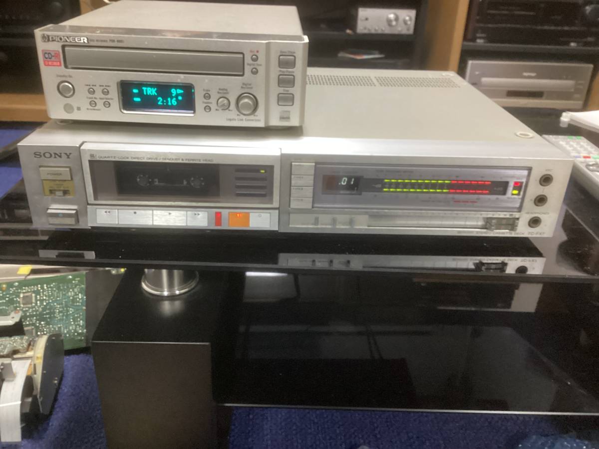 Yahoo!オークション - 珍品 SONY TC-FX7高さ8cmのカセットデッキ Yahoo!オークション - 珍品 SONY TC-FX7高さ8cmのカセットデッキ