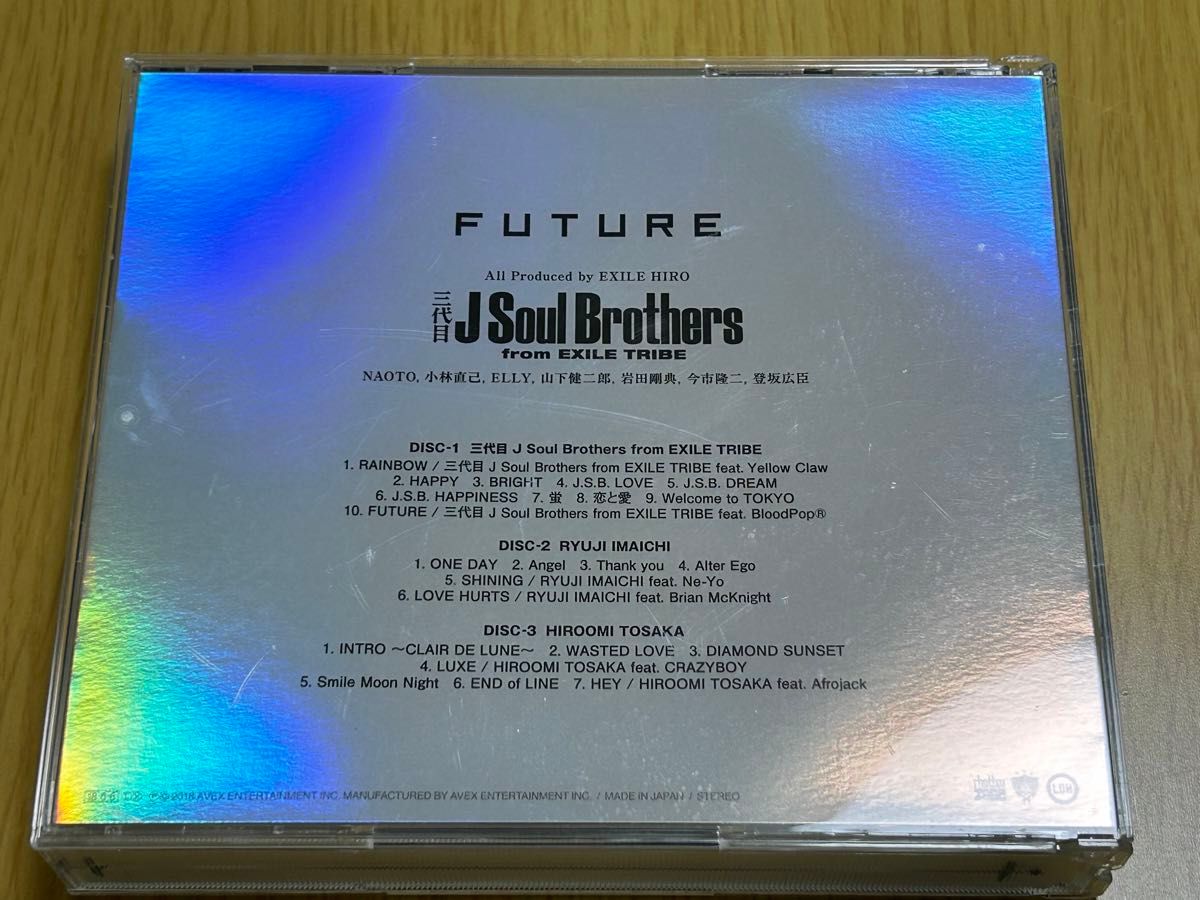  三代目J Soul Brothers  FUTURE