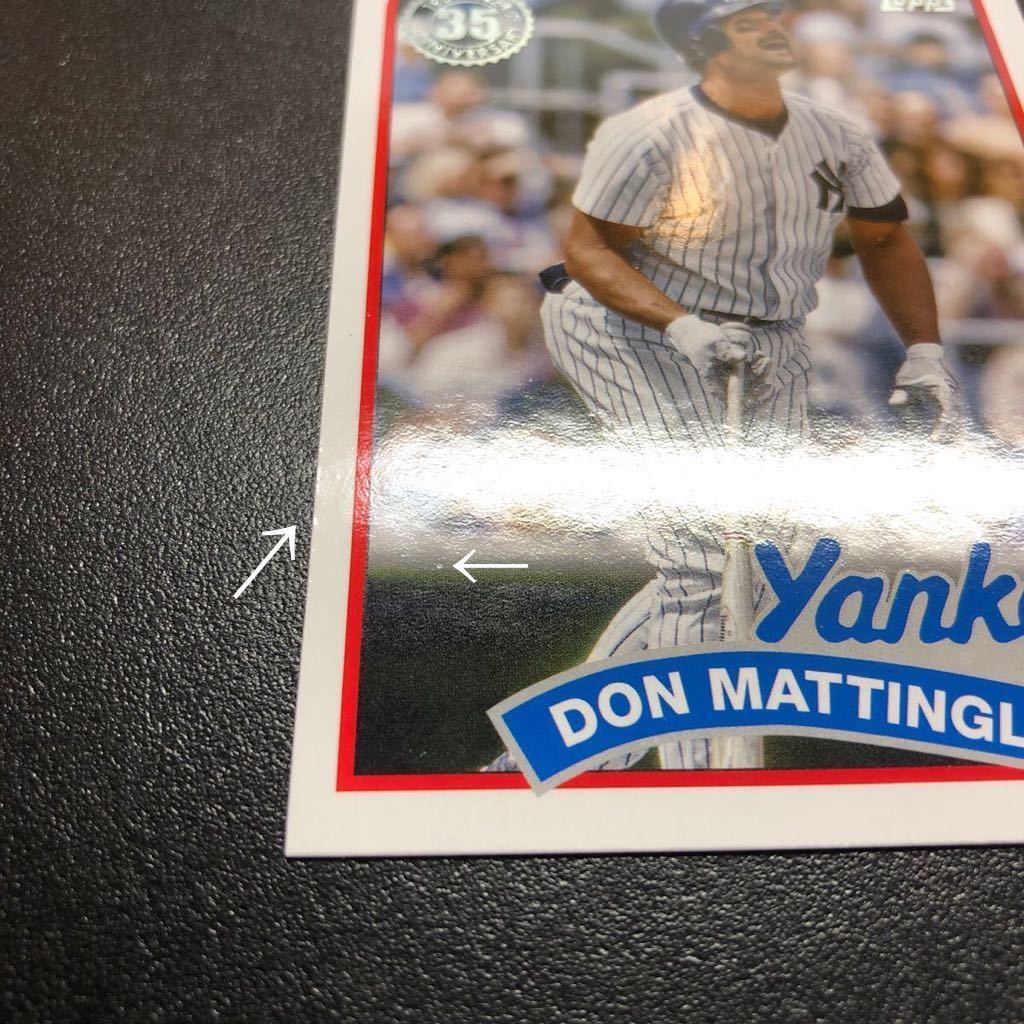 Don Mattingly 2024 Topps Series1 #89B-80 1989-2024 35th Anniversary Yankees_画像5