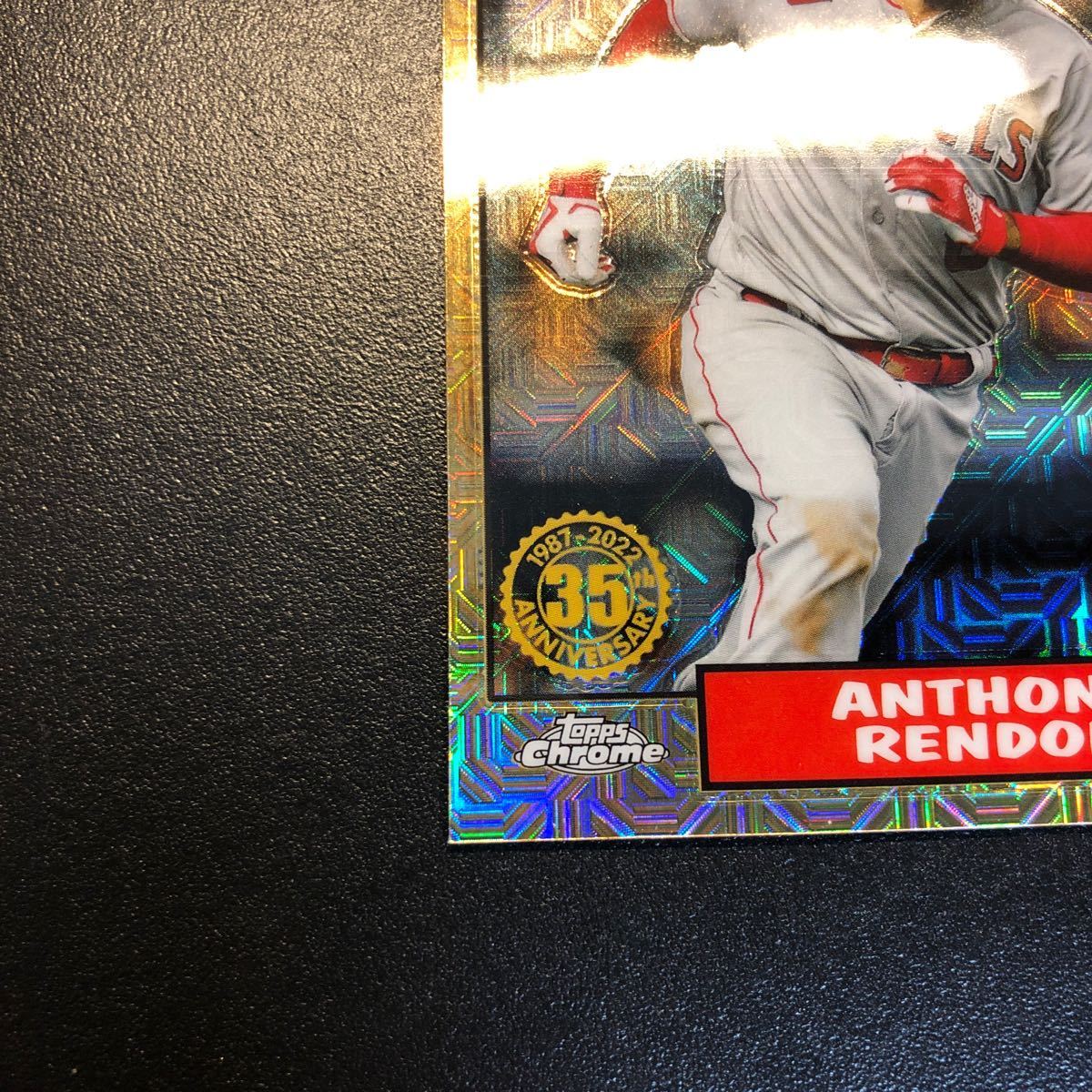 Anthony Rendon 2022 Topps Series 1 #T87C-72 Silver Pack Chrome Mojo Angels Nationalsの画像3