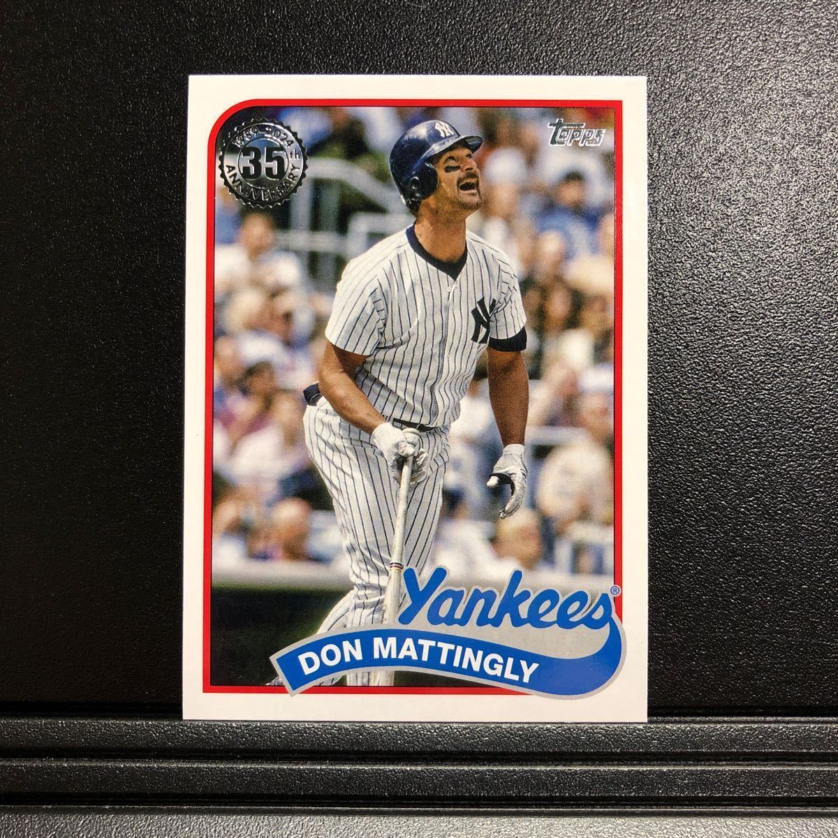 Don Mattingly 2024 Topps Series1 #89B-80 1989-2024 35th Anniversary Yankees_画像1