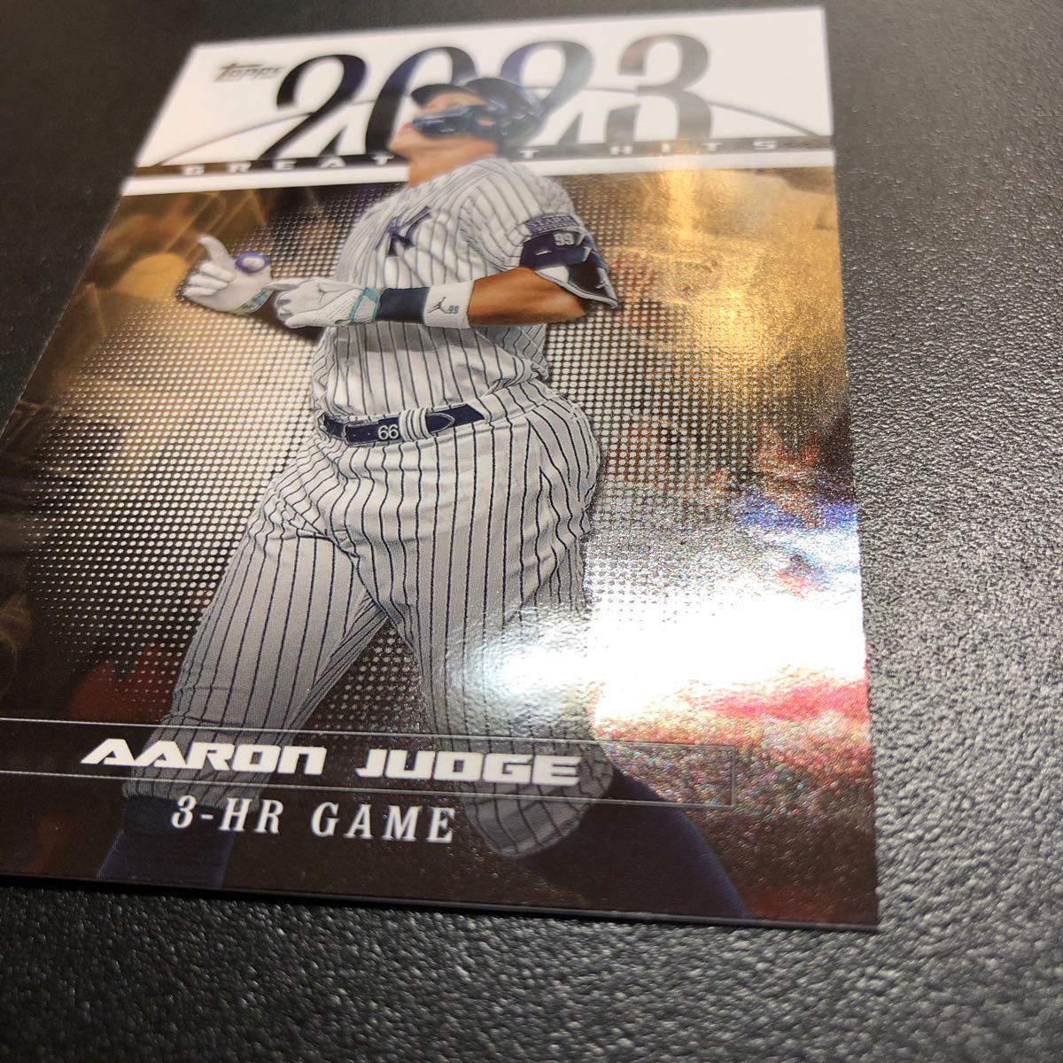 Aaron Judge 2024 Topps Series1 #23GH-2 2023 Greatest Hits Yankees_画像7
