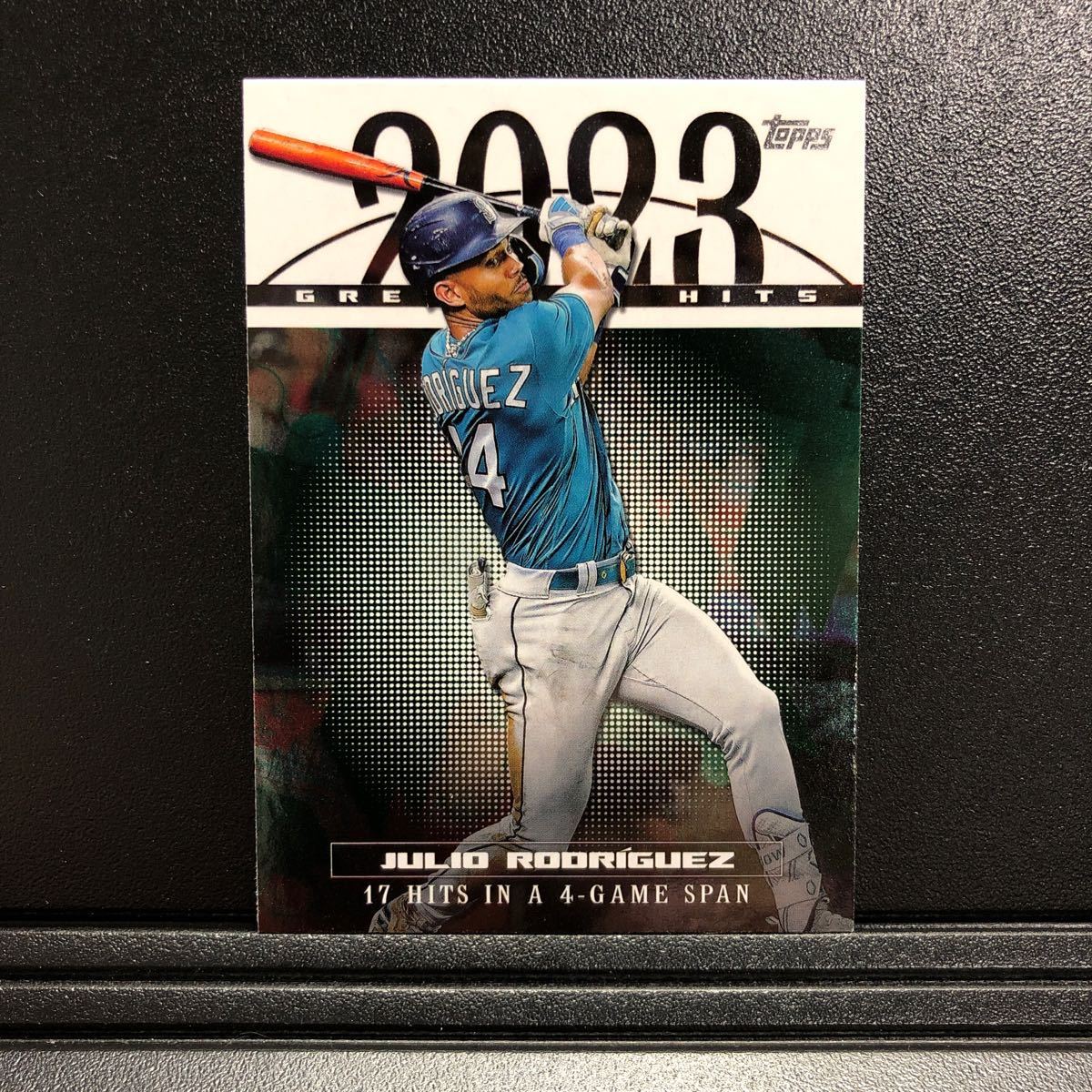 Julio Rodriguez 2024 Topps Series1 #23GH-17 2023 Greatest Hits Mariners_画像1