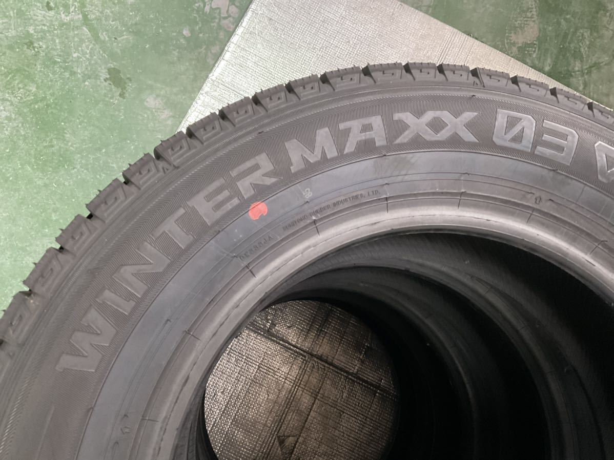 ダンロップ　ウインターマックスWM03 195/65R15 4本　2022年　未使用　送料無料　③_画像4