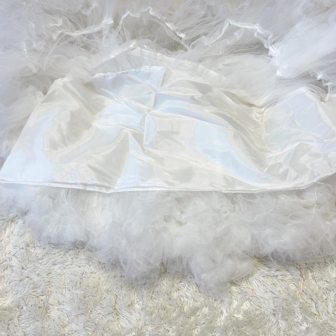  кринолин платье юбка объем белый нежный pechi пальто Лолита блиц-цена 