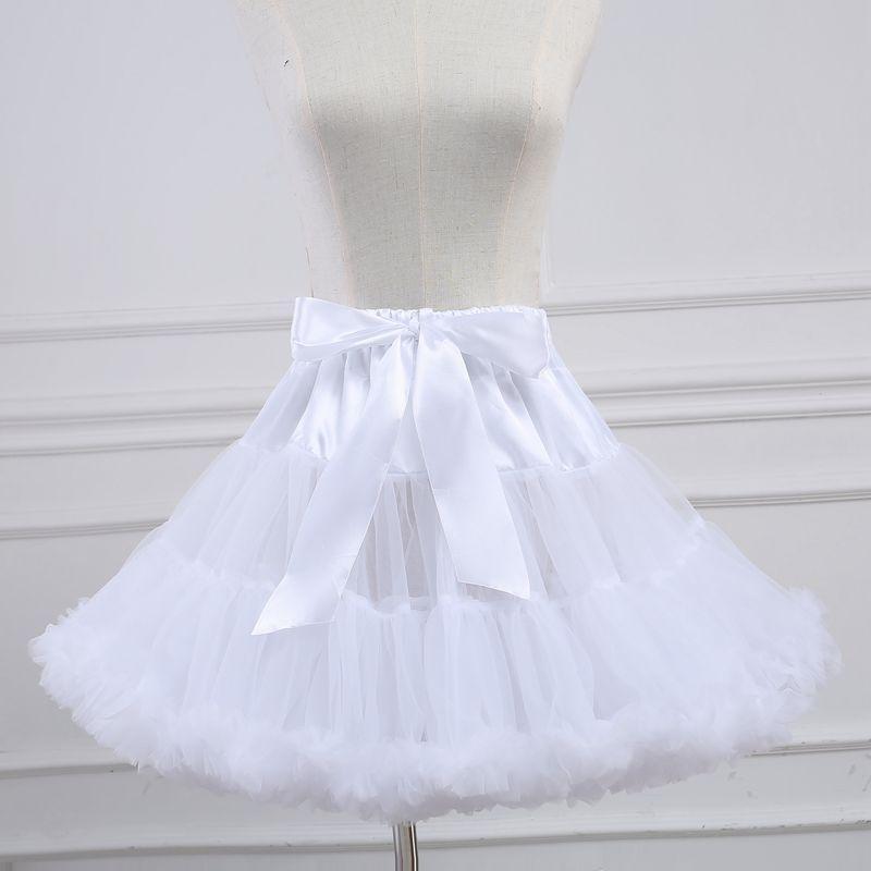  pannier dress skirt volume white soft pechi coat Lolita 