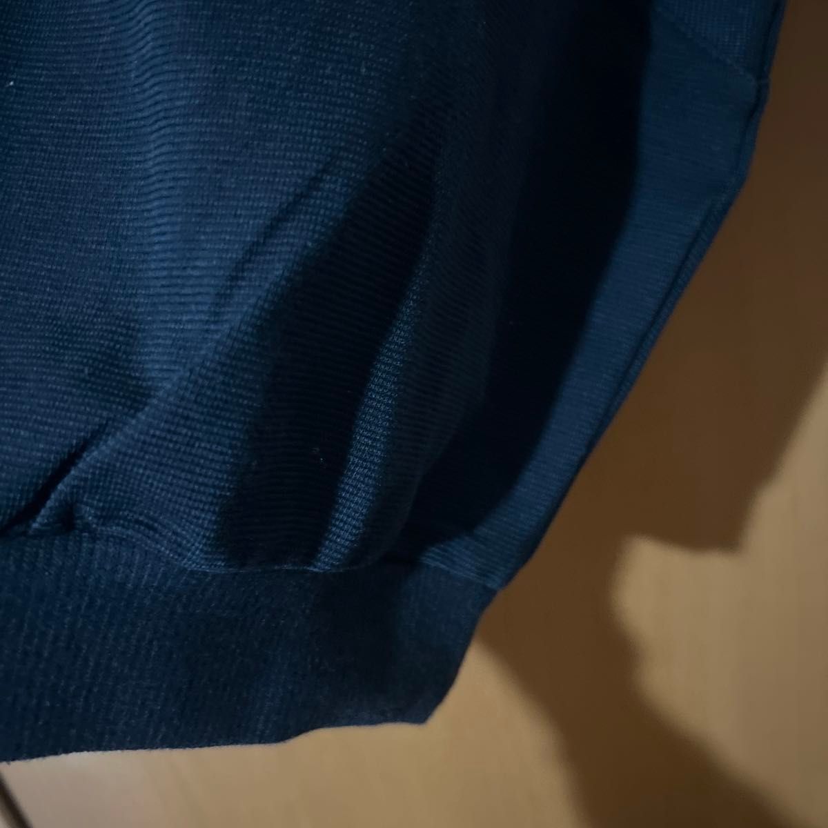 未使用　タグ付　NCAA デサント　メンズ　ポロシャツ　スポーツ　ゴルフ　ブラック　ストレッチ　胸ポケット付　 半袖ポロシャツ　