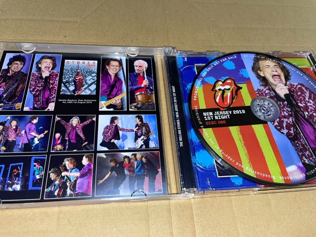 Rolling Stones New Jersey 2019 1st Night プレスCD 2枚組_画像2