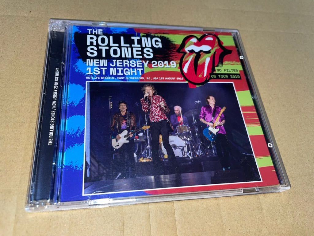 Rolling Stones New Jersey 2019 1st Night プレスCD 2枚組_画像1