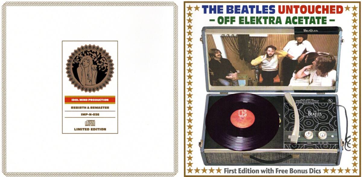 2CD【GET BACK ELEKTRA ACETATE (初回限定 CD付き) 2012年製 】Beatles ビートルズの画像5