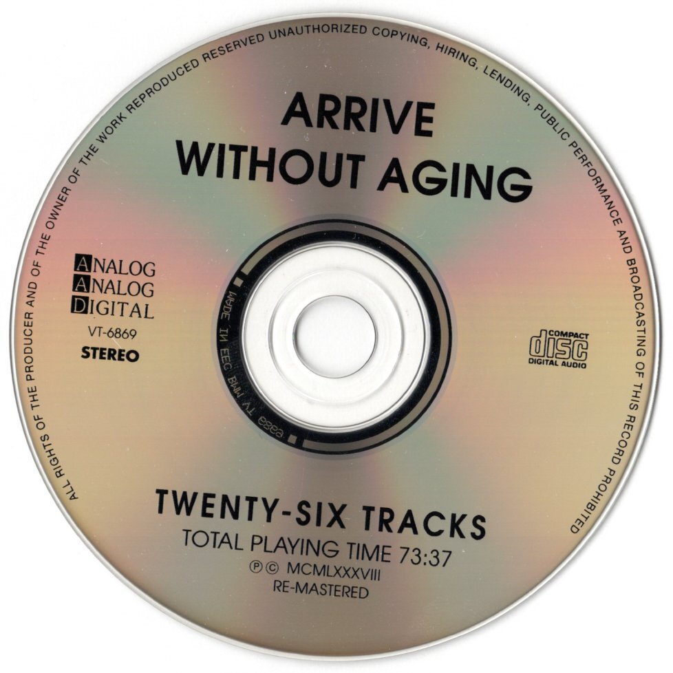 CD【Arrive Without Aging （Vigotone 1993年）】Beatles ビートルズ_画像7