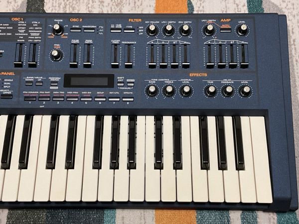 Roland JP-8000 ローランド アナログモデリングシンセサイザー 電源ケーブル、取扱説明書付き_画像4