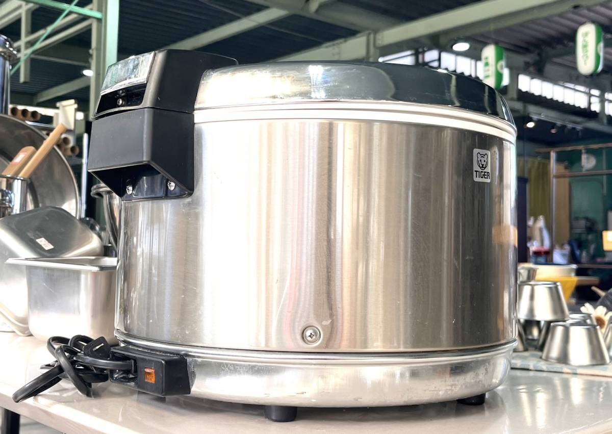 【2018年製】タイガー電子ジャー JHA-400A 435×358×270 4.0L 業務用 保温機 レストラン 飲食店 タイガー魔法瓶 ステンレス 厨房 保温 _画像10