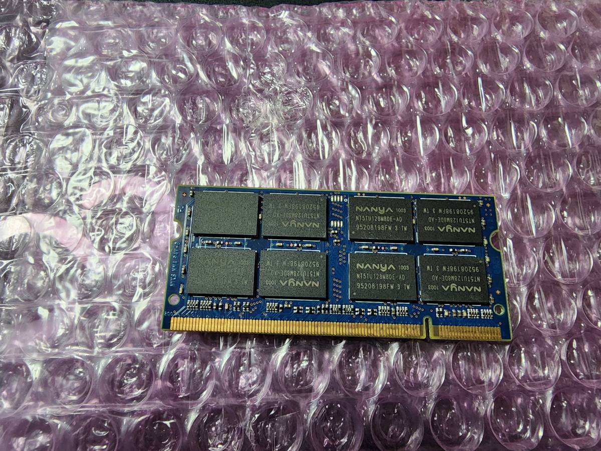 即決 Nanya製 2GB DDR2 PC2-6400S SO-DIMM D2/N800-2G互換 送料120円～_画像2