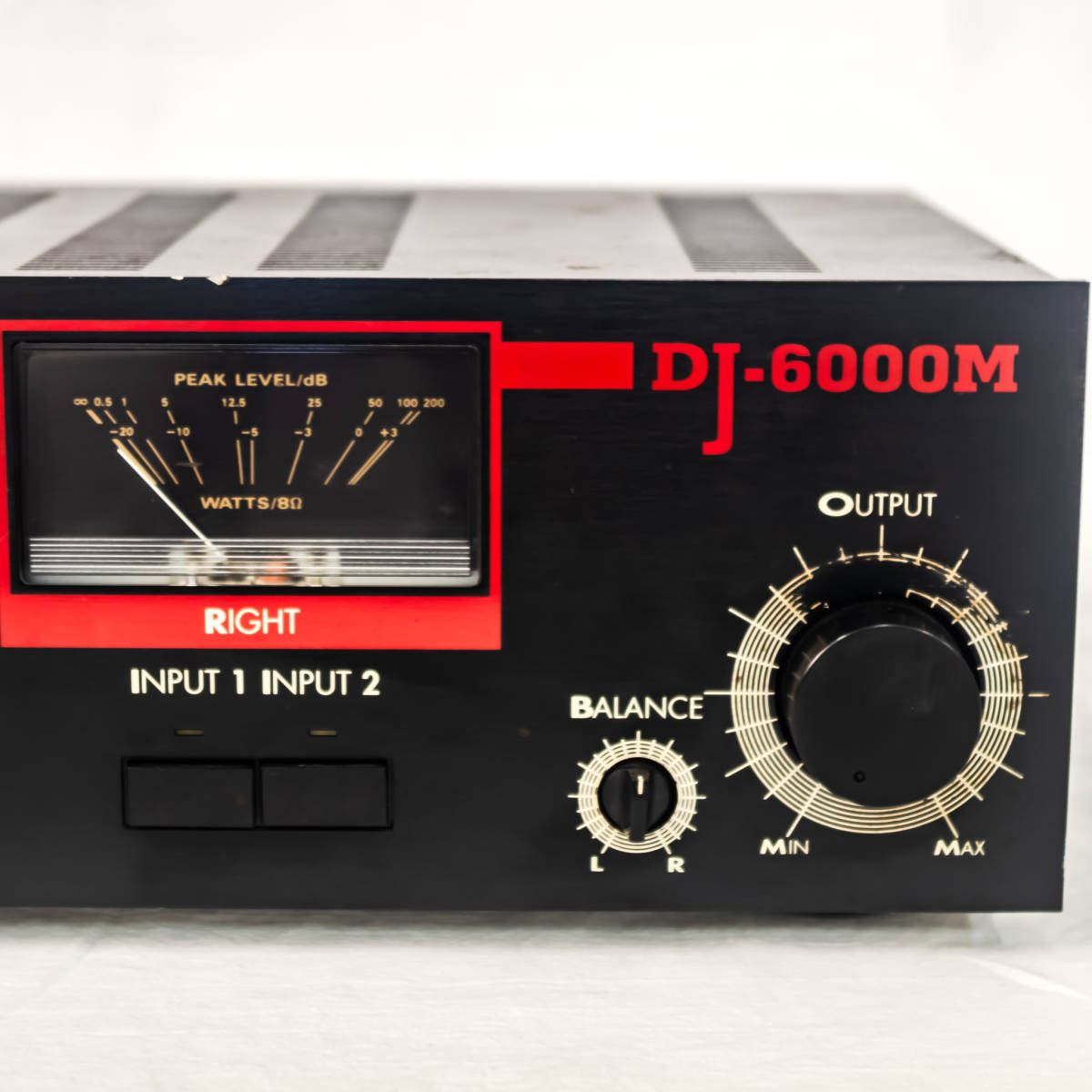 VESTAX DJ-6000M DJ用オーディオアンプ300W 要リペア_画像5